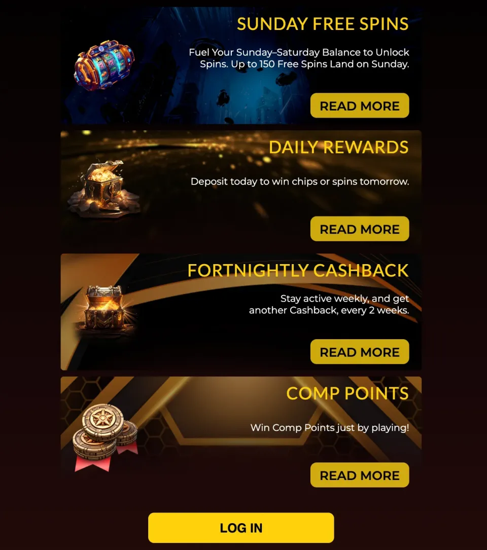 Orbit Spins Sunday free spins rewards promotion Canada